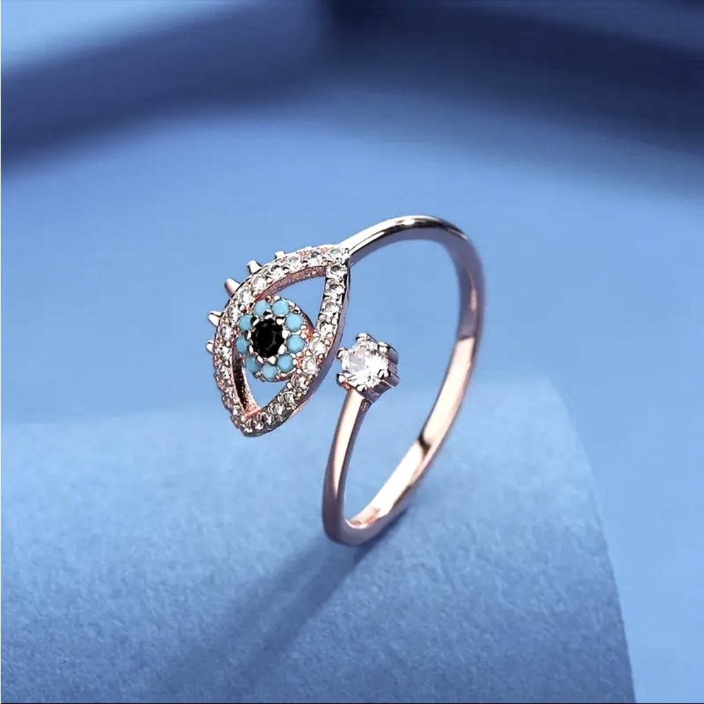🧿EVIL EYE RING-NWT🪬 - Picture 2 of 5